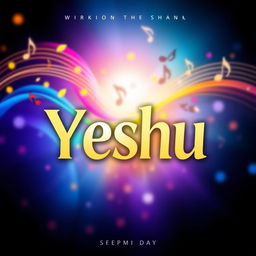 A vibrant and captivating thumbnail for the song 'Yeshu'