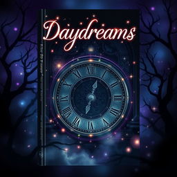 A fantasy book cover titled 'Daydreams', designed with a dark ambience that beckons intrigue