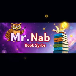 A captivating YouTube channel banner for 'Mr