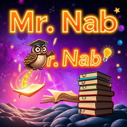 A captivating YouTube channel banner for 'Mr