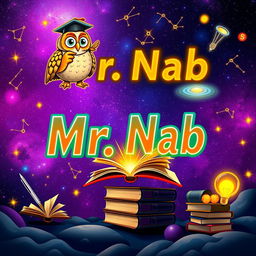 A captivating YouTube channel banner for 'Mr
