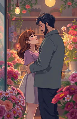 A romantic narrative depicting a love story between a tough mafia member and a delicate flower shop employee named Luna
