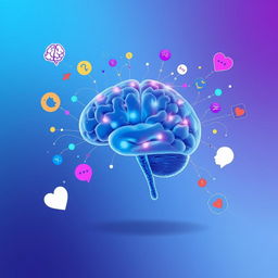 A conceptual artwork illustrating the field of neuropsychology
