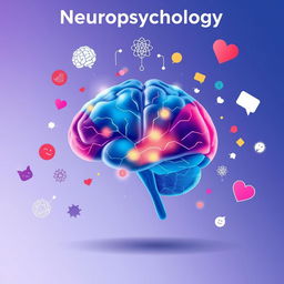 A conceptual artwork illustrating the field of neuropsychology