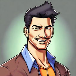 This is a high-quality digital art image of a character named Edward Chavez