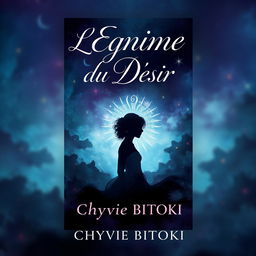 A captivating book cover for the novel 'L'Egnime du Désir' by Chyvie BITOKI