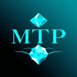 A stylish and modern logo design featuring the letters 'MTP' prominently displayed