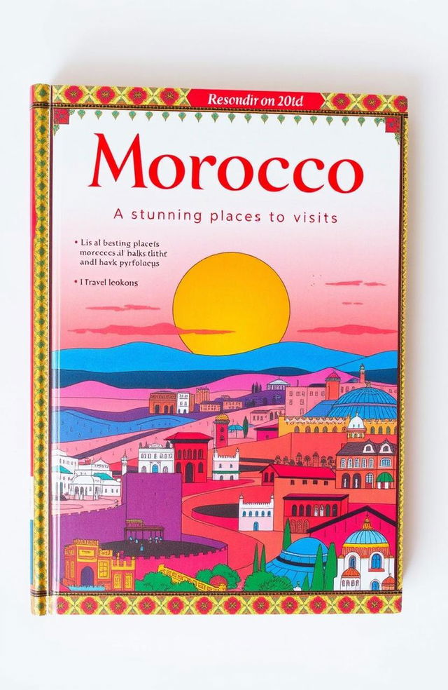 A comprehensive travel guide book showcasing various stunning places to visit in Morocco