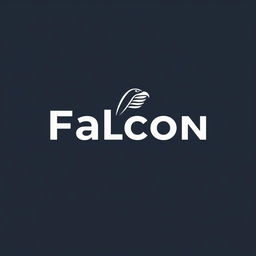 Design a logo for the brand 'Falcon' dedicated to smartphones