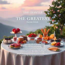 A beautifully designed portrait-style poster that captures the essence of the song 'THE GREATEST' by Billie Eilish