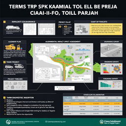 A comprehensive visual representation of the Terms of Reference (Kerangka Acuan Kerja) for the Ciawi - Sukabumi Toll Road Project