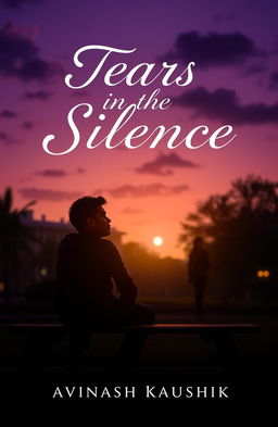 A beautifully designed e-book cover for 'Tears in the Silence' by Avinash Kaushik
