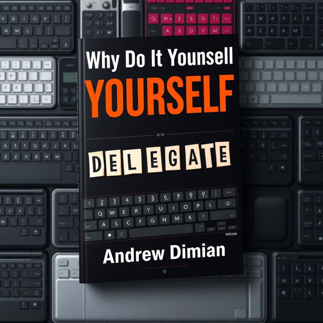 A visually striking book cover for 'Why Do It Yourself' by Andrew Dimian