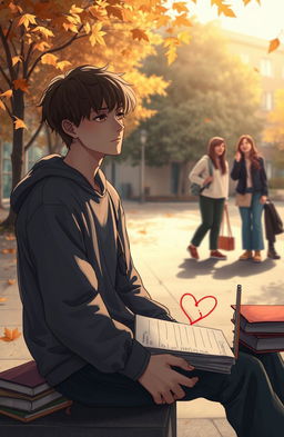 A deep and emotional depiction of one-sided love during college years