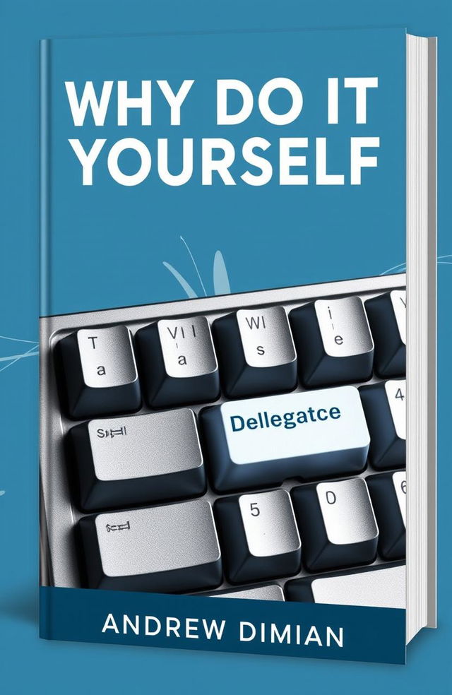 A book cover design featuring a computer keyboard with a highlighted 'Ctrl' key