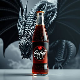 A cola bottle with the label featuring the logo 'GOBER 1