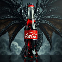 A cola bottle with the label featuring the logo 'GOBER 1