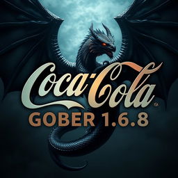 A creative reinterpretation of the Coca-Cola logo, transformed to read 'GOBER 1