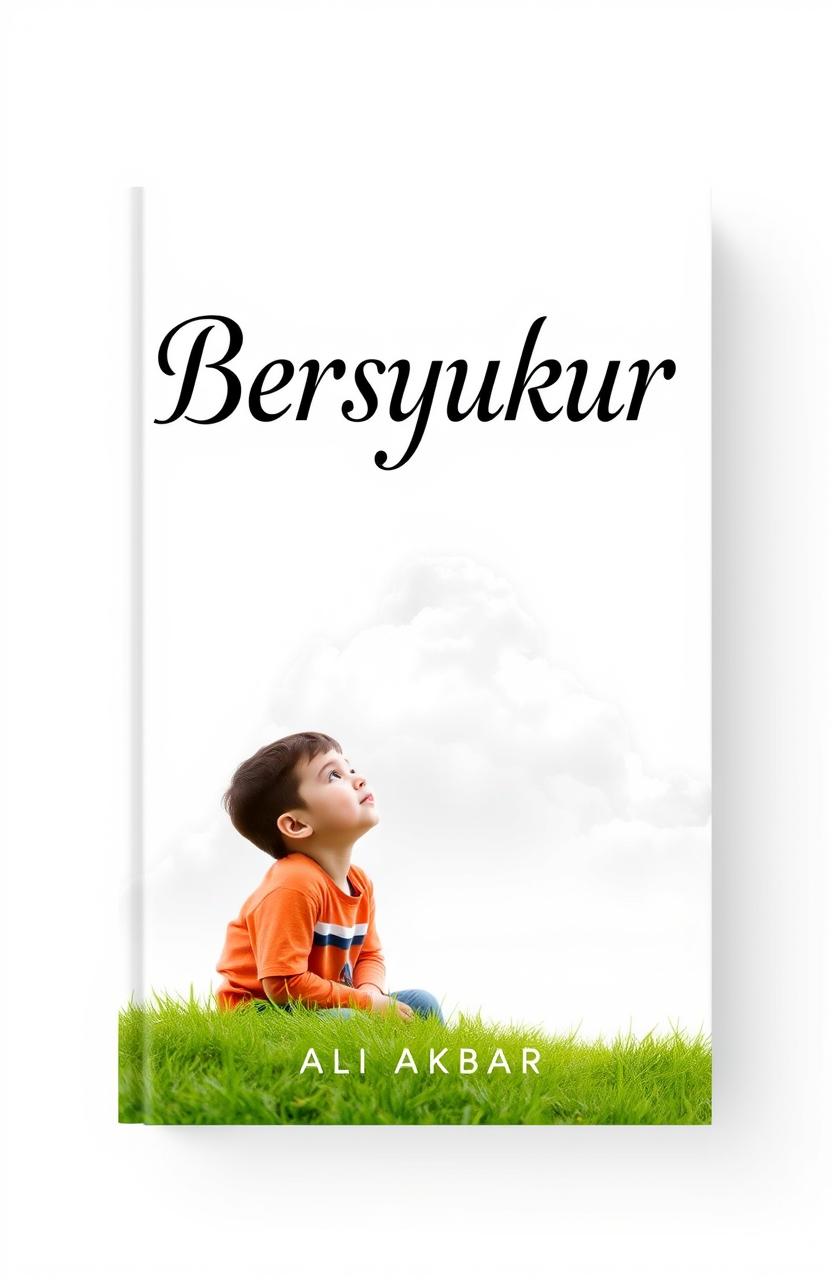 A book cover design featuring the title 'Bersyukur' and the author 'Ali Akbar'