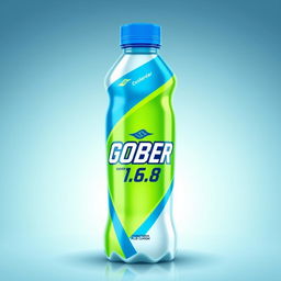 An attractive energy bottle featuring a sleek and modern design