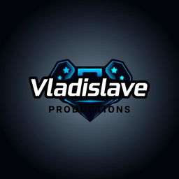 Logo design for a game studio named 'Vladislave Productions'