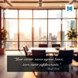 A professional LinkedIn cover image that incorporates a polished and sophisticated setting