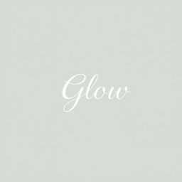 A sleek and modern skincare logo featuring a stylized leaf or drop of water symbol, incorporating soft pastel colors like mint green, lavender, and blush pink