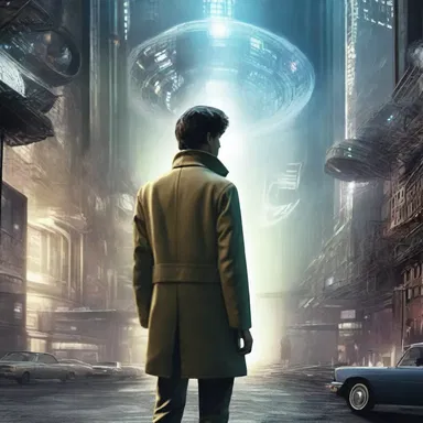In the science fiction novel, the protagonist has the ability to time travel.
