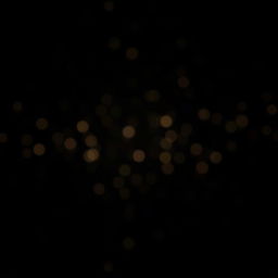 a dark background with tiny, shimmering lights scattered throughout, resembling stars in a night sky, creating a serene and enchanting atmosphere