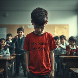 A young boy named Mr