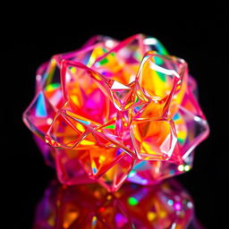 A high-resolution image with the background completely removed, focusing solely on the main subject which appears to be a vibrant, colorful object that showcases intricate details