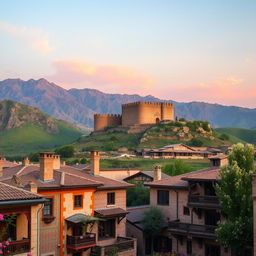A captivating view of Khorramabad, showcasing its rich cultural heritage and breathtaking natural beauty