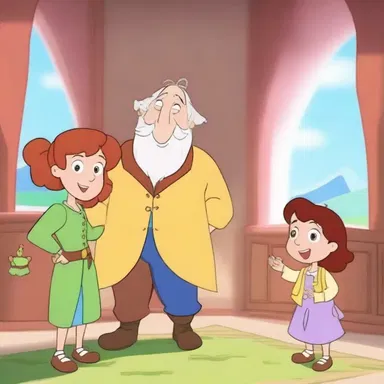 The aeschylean storytelling in this animated series captivated both children and adults alike.