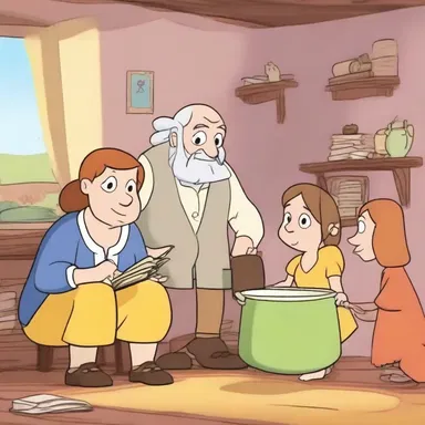 The aeschylean storytelling in this animated series captivated both children and adults alike.