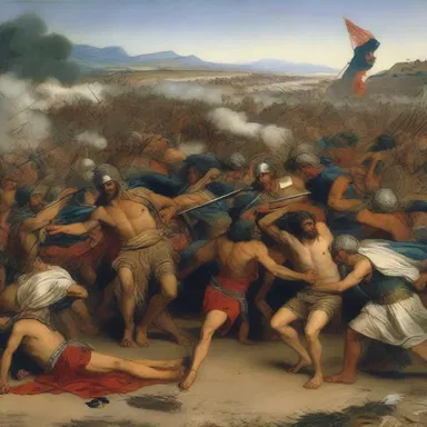 The Battle of Marathon was an iconic moment of aeschylean warfare, where the Greeks successfully defended against the Persians.