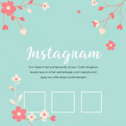 A beautifully crafted Instagram story template featuring an elegant layout with space for a captivating headline, a stylish background, and placeholders for images