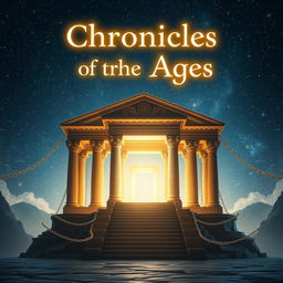 A book cover that conveys the atmosphere of a mysterious and magical world where the events unfold