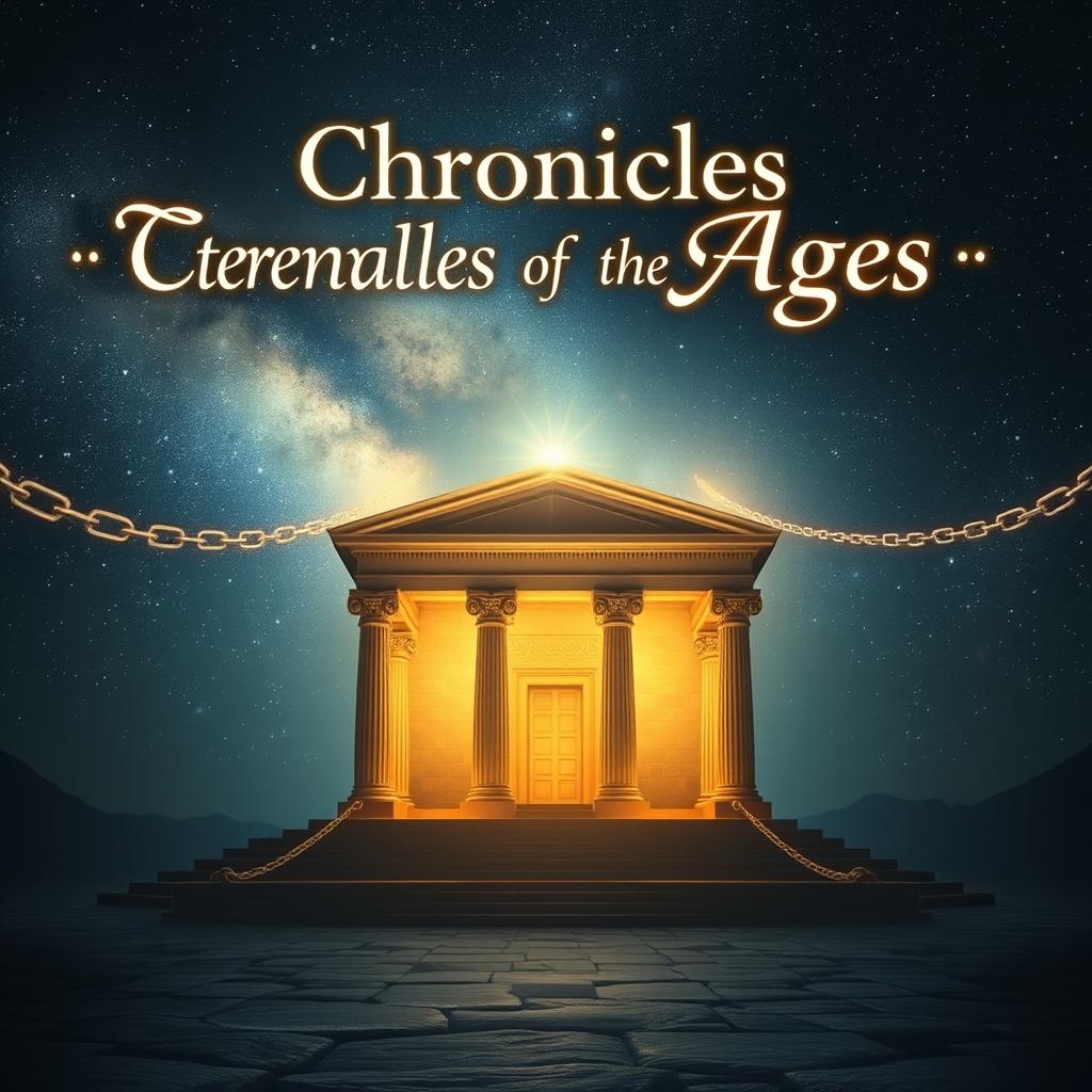 A book cover that conveys the atmosphere of a mysterious and magical world where the events unfold