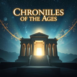 A book cover that conveys the atmosphere of a mysterious and magical world where the events unfold