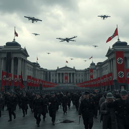 A dystopian future where Nazi Germany won World War II