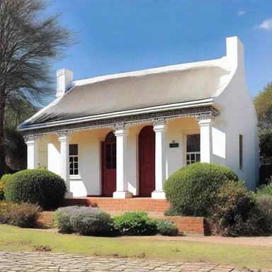 The beautiful Afrikaner architecture of the Cape Dutch style can still be seen in many buildings in South Africa today.