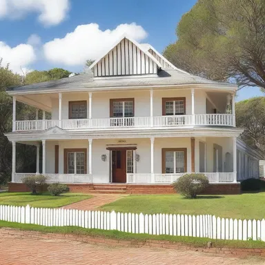 The beautiful Afrikaner architecture of the Cape Dutch style can still be seen in many buildings in South Africa today.
