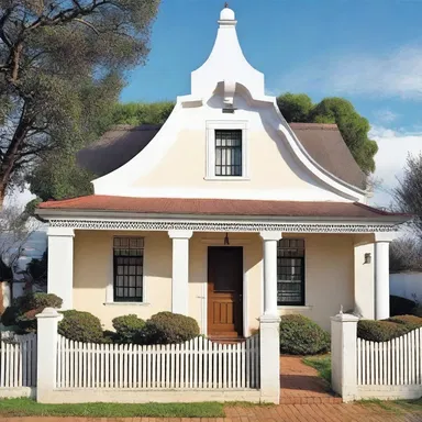 The beautiful Afrikaner architecture of the Cape Dutch style can still be seen in many buildings in South Africa today.