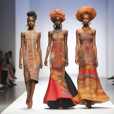 The Afrikaner fashion designer showcased a stunning collection inspired by their rich cultural heritage at the fashion show.