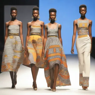 The Afrikaner fashion designer showcased a stunning collection inspired by their rich cultural heritage at the fashion show.