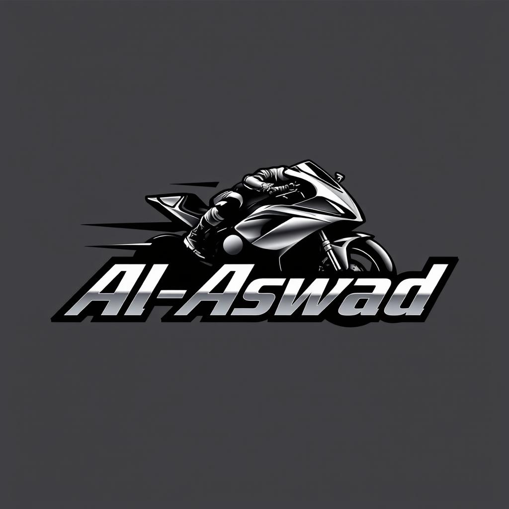 A logo featuring the name "Al-Aswad" in sleek, modern typography that conveys speed and elegance