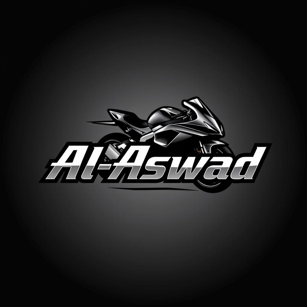 A logo featuring the name "Al-Aswad" in a dynamic and stylish font, emphasizing speed and elegance