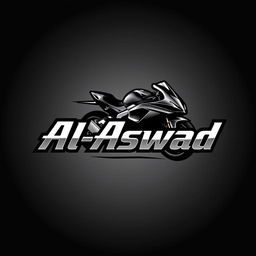 A logo featuring the name "Al-Aswad" in a dynamic and stylish font, emphasizing speed and elegance