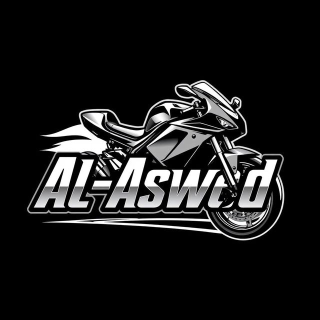 A logo featuring the name "Al-Aswad" in a dynamic and stylish font, emphasizing speed and elegance