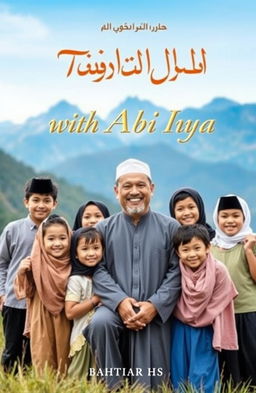 An inspiring book cover design for "Together with Abi Ihya" by Bahtiar HS
